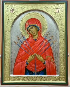 Богородица «Семистрельная» Образец 14 Новомосковск